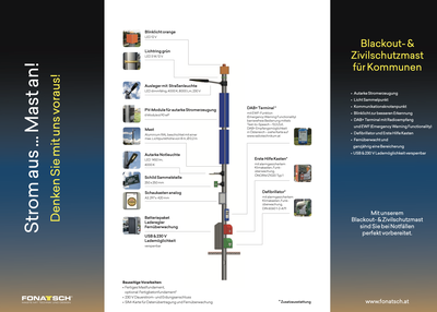 Blackout Mast Broschüre