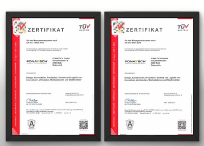 TÜV Zertifizierung
