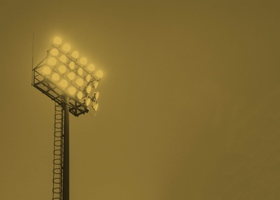 Floodlight poles